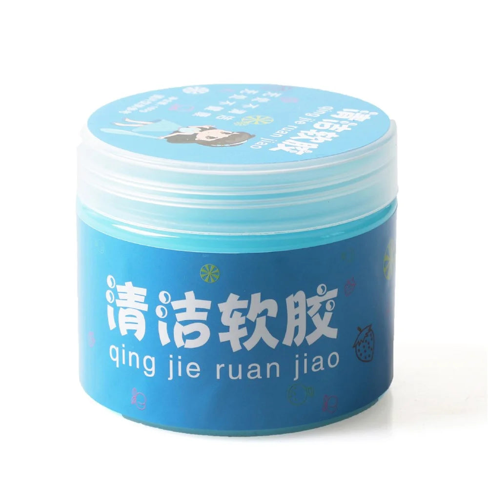 160g Car Air Outlet Dust Remover Soft Gel Magic Dirt Cleaning Mud Computer Keyboard Clean Tool - 1