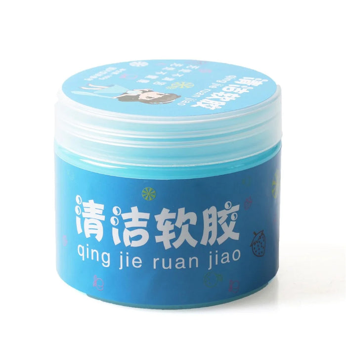 160g Car Air Outlet Dust Remover Soft Gel Magic Dirt Cleaning Mud Computer Keyboard Clean Tool - 1