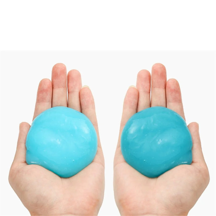160g Car Air Outlet Dust Remover Soft Gel Magic Dirt Cleaning Mud Computer Keyboard Clean Tool - 2