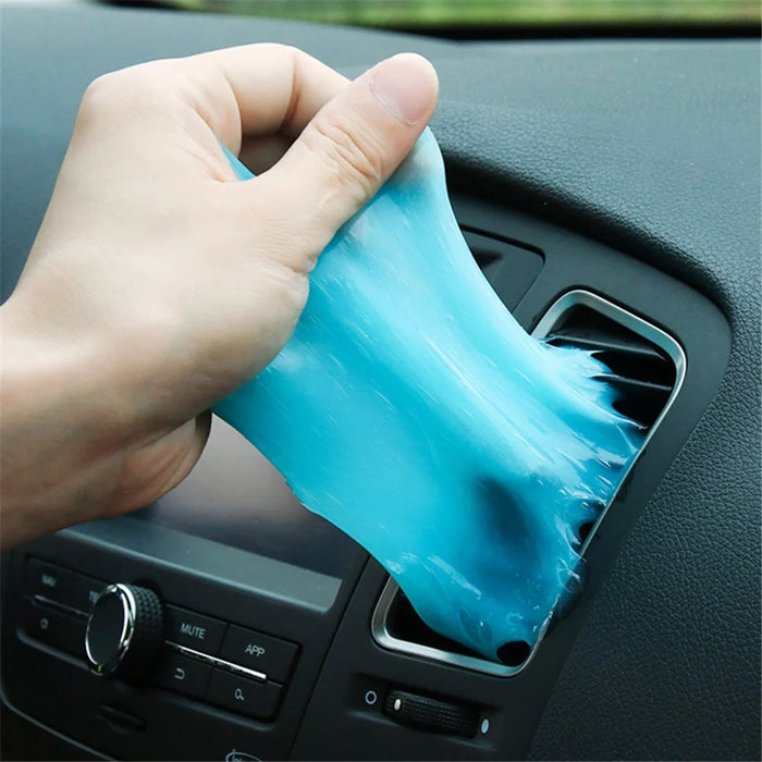 160g Car Air Outlet Dust Remover Soft Gel Magic Dirt Cleaning Mud Computer Keyboard Clean Tool - 3