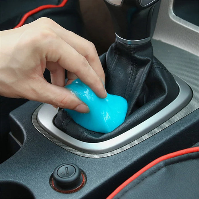 160g Car Air Outlet Dust Remover Soft Gel Magic Dirt Cleaning Mud Computer Keyboard Clean Tool - 5