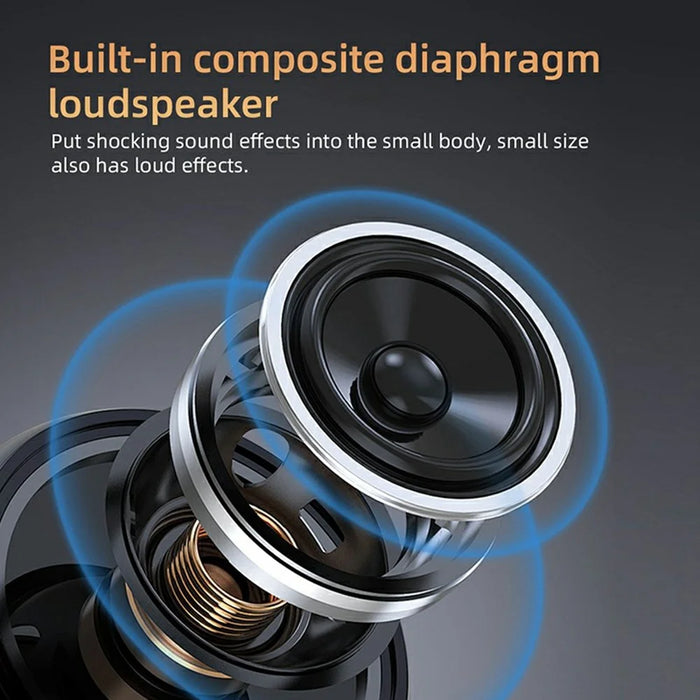 T11 Mini Portable Multi-Function Projector Home Theater HD Video Projector - EU Plug - 7