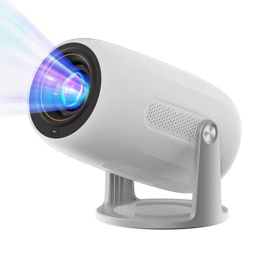 LENOVO Xiaoxin 100M 1080P Full HD Projector 210 Degree Adjustable 400 ANSI Android 12.0 Portable Home Theater, 2+32GB (without Battery) - EU Plug - 1