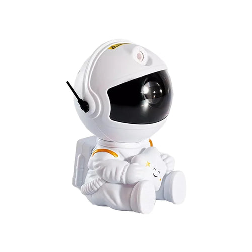 Astronaut Projector Starry Sky Galaxy Projector Night Light LED Lamp for Bedroom Room Decor - Star / White - 1