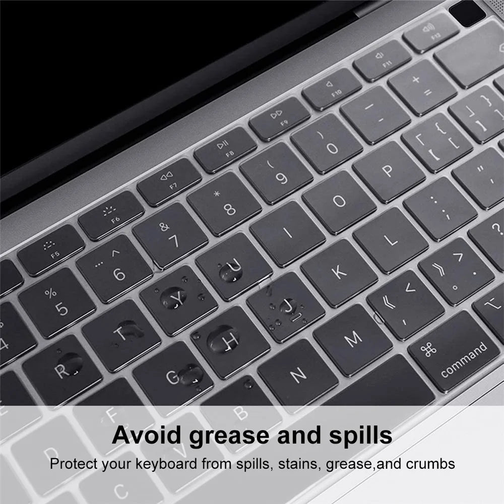 ENKAY HAT PRINCE Ultra-thin TPU Dust-proof Keyboard Protective Cover [US Version] for MacBook Air 13.3-inch (A2179/A2337) - 3