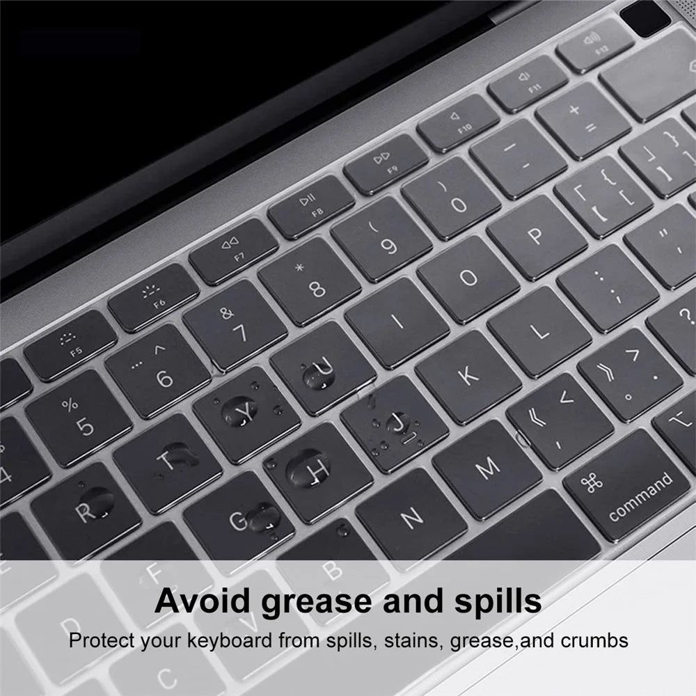 ENKAY HAT PRINCE Ultra-thin TPU Dust-proof Keyboard Protective Film [EU Version] for MacBook Air 13.3-inch (A2179/A2337) - 3