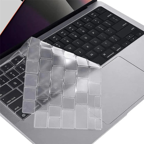ENKAY HAT PRINCE TPU Keyboard Film (US Version) for MacBook Pro 14 inch (A2442) / 16 inch (A2485) / Air 15 inch (2025) / (2024) / (2023) A2941 / 13 inch (2025) - 1