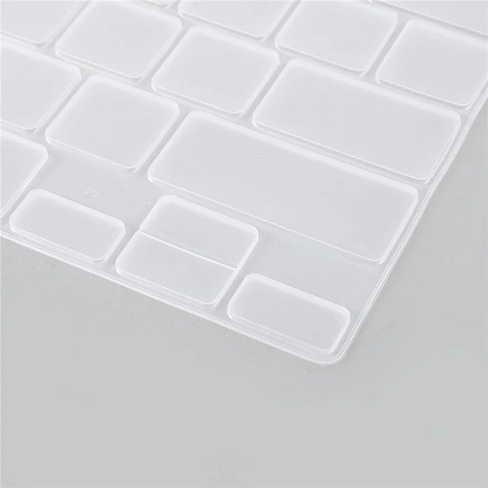 Ultra-thin Clear Keyboard Cover Soft TPU Keyboard Protector for EU Version MacBook Pro 14.2'' (A2442) / Pro 16.2'' (A2485) - 3