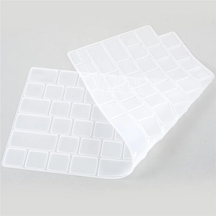 Ultra-thin Clear Keyboard Cover Soft TPU Keyboard Protector for EU Version MacBook Pro 14.2'' (A2442) / Pro 16.2'' (A2485) - 4