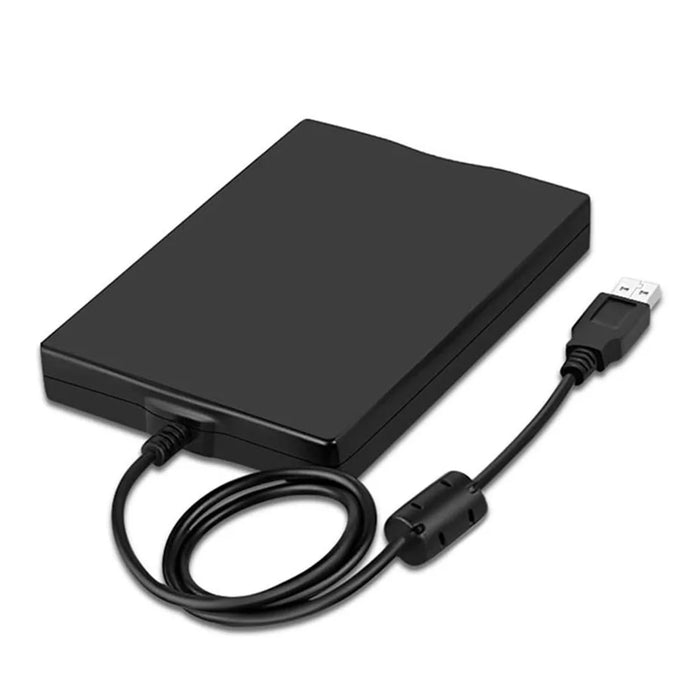 3.5 Inch External USB Floppy Disk Drive Portable Plug and Play 1.44MB FDD Floppy Drive - 7