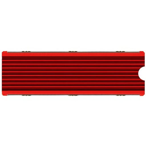 JEYI Cool Warship 2280 M.2 NVMe SSD Heatsink Double-Sided Thermal Silicone For PS5 SSD Cooling Vest - Red - 1