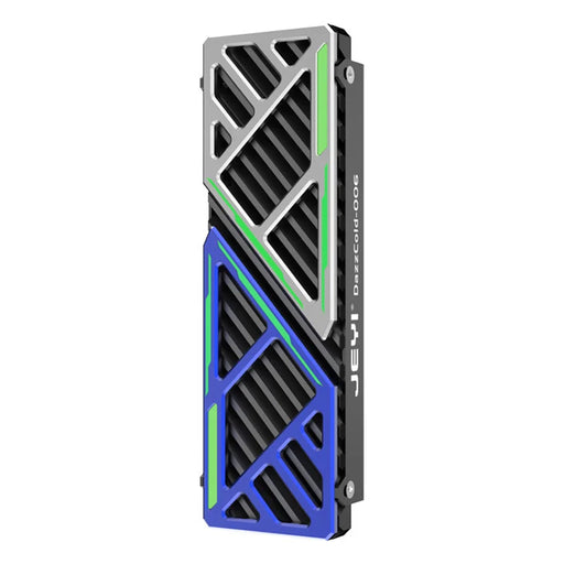 JEYI M.2 2280 SSD Heatsink Ultra Thin Aluminum Cooling Fan for PS5 / Graphics Card NVMe SSD Cooler Heat Dissipation - 2