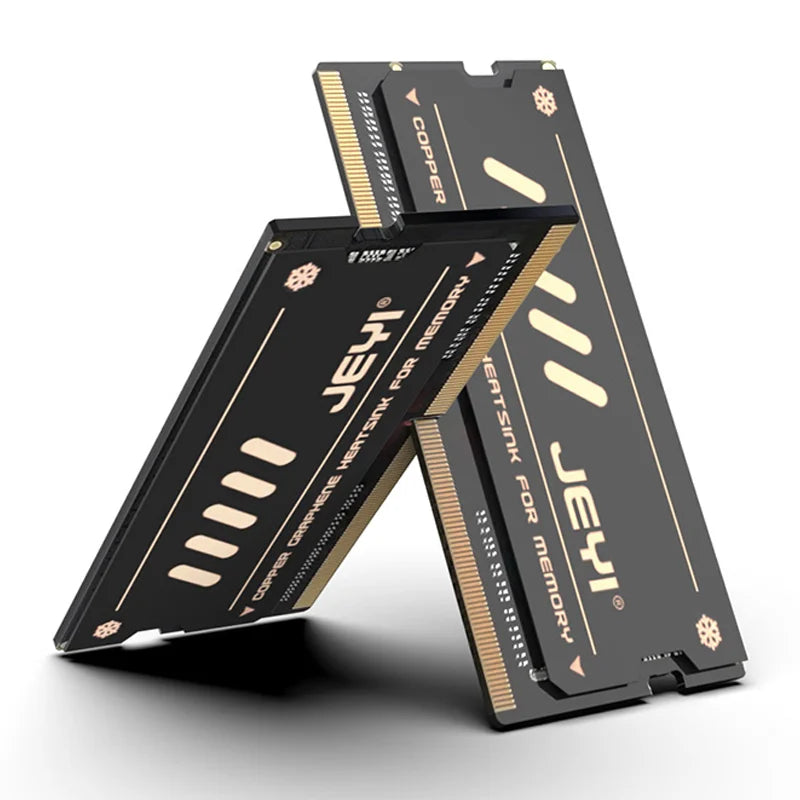 JEYI NB-CG 2PCS Memory Heatsink Copper Graphene Cooling Heatsink for DDR4/DDR5 Notebook Laptop Memory - 4