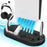 For Sony PS5 Console Controllers Charging Dock Cooler Stand Holder Headphone Holder - Black - 1