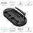 For Sony PS5 Console Controllers Charging Dock Cooler Stand Holder Headphone Holder - Black - 3