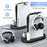 For Sony PS5 Console Controllers Charging Dock Cooler Stand Holder Headphone Holder - Black - 4