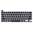 ENKAY MacBook Pro 13.3 (A2289/A2338) / Pro 16 (A2141)  US Version Keyboard Cover Soft Silicone Protective Film - Black - 1