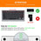 ENKAY MacBook Pro 13.3 (A2289/A2338) / Pro 16 (A2141)  US Version Keyboard Cover Soft Silicone Protective Film - Black - 2