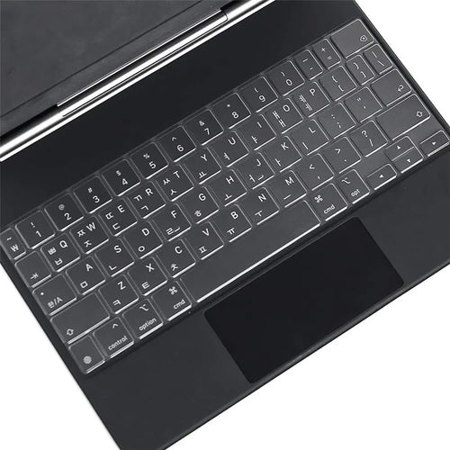 ENKAY iPad Air 11 (2025) / (2024) / Pro 11 (2022 / 2021 / 2020) / Air (2022 / 2020)  US Version Magic Keyboard Cover Soft TPU Protective Film - Transparent - 1