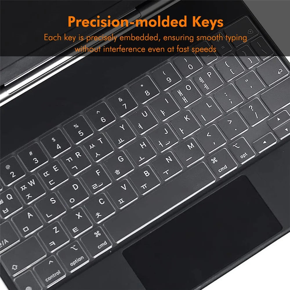 ENKAY iPad Air 11 (2025) / (2024) / Pro 11 (2022 / 2021 / 2020) / Air (2022 / 2020)  US Version Magic Keyboard Cover Soft TPU Protective Film - Transparent - 5