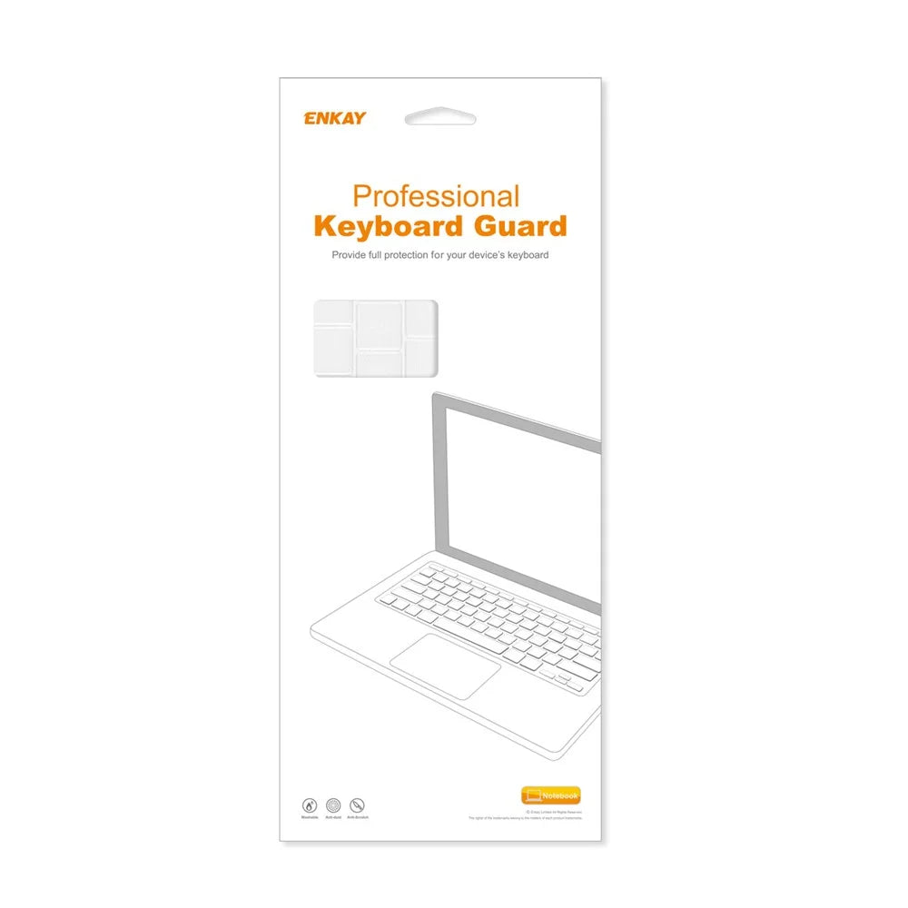 ENKAY iPad Air 11 (2025) / (2024) / Pro 11 (2022 / 2021 / 2020) / Air (2022 / 2020)  US Version Magic Keyboard Cover Soft TPU Protective Film - Transparent - 7