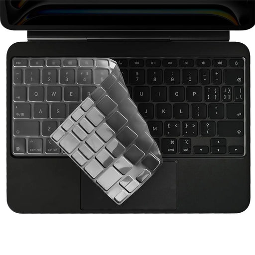 ENKAY iPad Pro Pro 11 (2025) / 11 (2024)  US Version Magic Keyboard Cover Soft TPU Protective Film - Transparent - 1