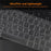 ENKAY iPad Pro Pro 11 (2025) / 11 (2024)  US Version Magic Keyboard Cover Soft TPU Protective Film - Transparent - 4