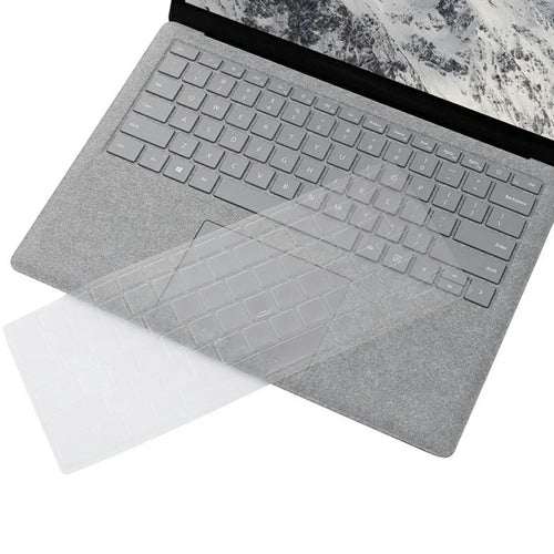 For Microsoft Surface Laptop 7 13.8-inch Keyboard Cover Anti Dust Waterproof Invisible Clear TPU Protection Film - 1