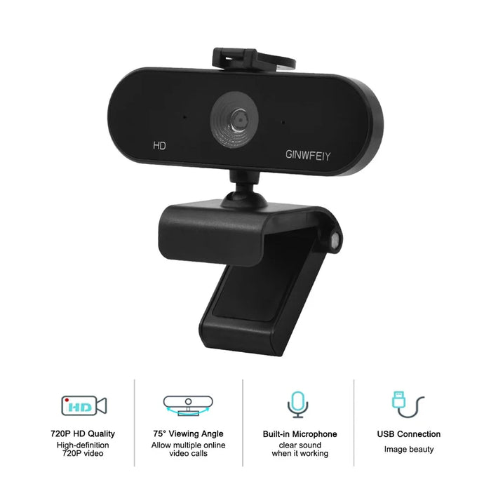 A25 HD 1080P Auto-focus Camera Live Stream Video Conference Camera with Microphone USB Webcam - 6