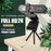 2K Full HD Auto Focus USB Computer Laptop Camera Live Streaming Video Conference Webcam with Built-in Microphone - Black - 3