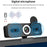 ELEBEST 2K USB Computer Camera Live Streaming Video Conference Webcam with Fill Light - 3