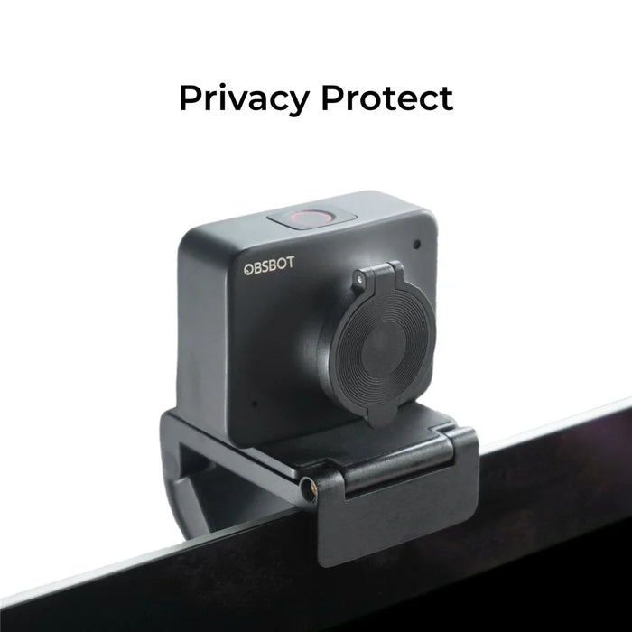 OBSBOT MEET 4K Webcam AI-Powered Video Camera + Remote Controller Magnetic Mount Monitor Camera with Privacy Cover for Live Streaming Online Teaching - 7