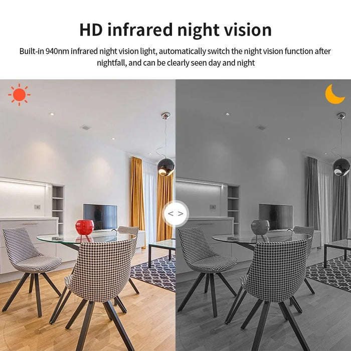 A2 HD 480P Security Camera Wireless WiFi Surveillance CCTV Bullet Camera Supporting 128G Memory Card Storage and Cloud Storage - 4