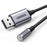 UGREEN 30757 USB Sound Card Adapter to 3.5mm Audio Support Microphone TRRS Headphone DAC USB External Audio Card with Nylon Braided Cable Compatible with Windows Mac Linux PC Laptop PS5 PS4 - 1