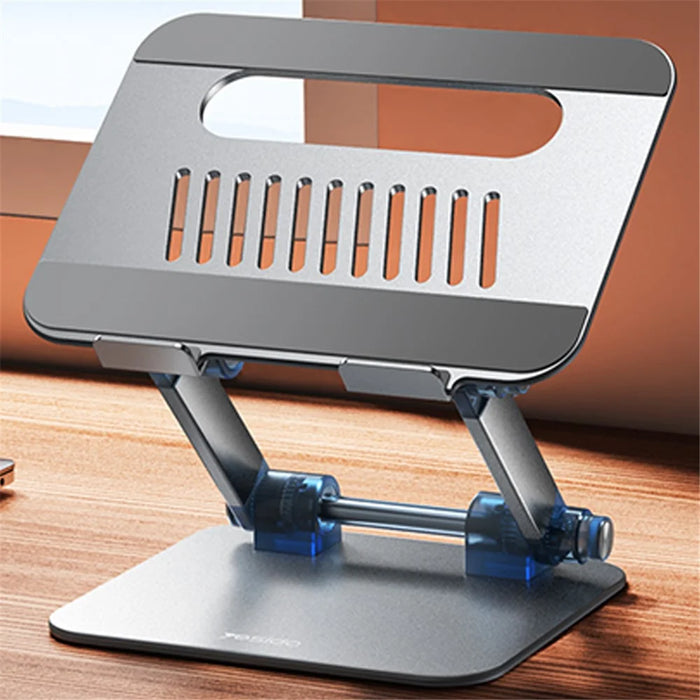 YESIDO LP04 Adjustable Aluminum Alloy Laptop Riser Desktop Stand Holder for Notebook Computer - 1