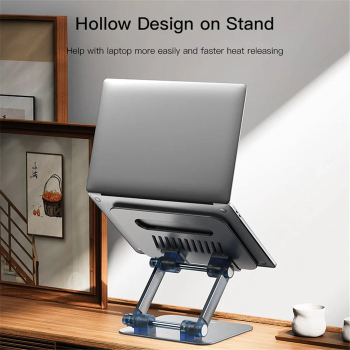 YESIDO LP04 Adjustable Aluminum Alloy Laptop Riser Desktop Stand Holder for Notebook Computer - 4