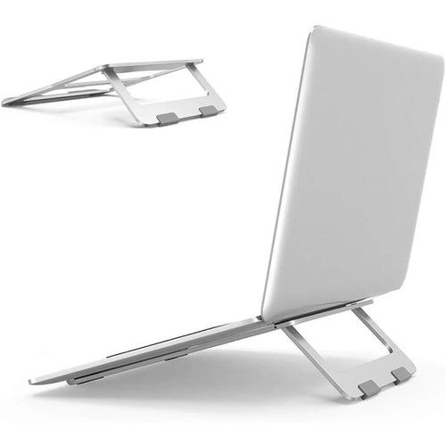 56-A Portable Desktop Notebook Stand Aluminum Alloy Laptop Cooling Heighten Bracket - 1