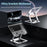 T64 Adjustable Notebook Heat Dissipation Stand Metal Desktop Foldable Laptop Bracket - Grey - 3