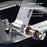 T64 Adjustable Notebook Heat Dissipation Stand Metal Desktop Foldable Laptop Bracket - Grey - 5