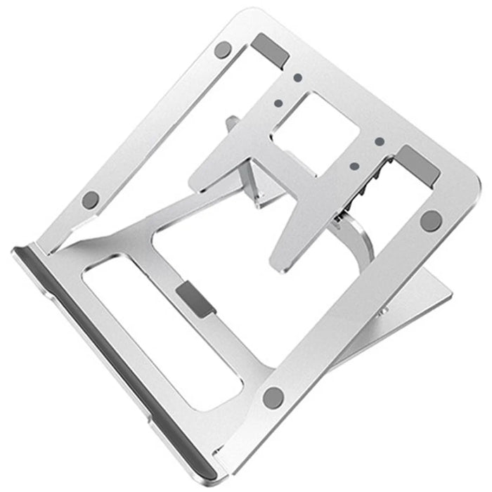 J006 Aluminum Alloy Laptop Heighten Cooling Stand Foldable Desktop Adjustable Notebook Bracket - 1