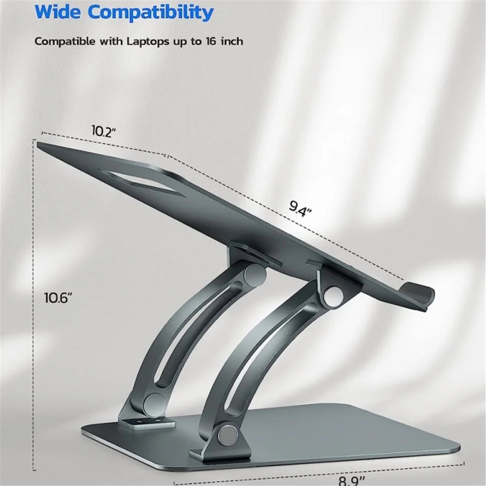 DT010 Adjustable Notebook Heat Dissipation Stand Aluminum Alloy Desktop Laptop Bracket - 7