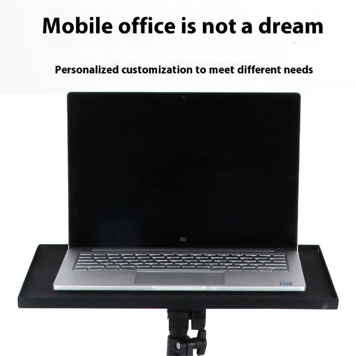 XWJ-ML008 Telescopic Laptop Floor Stand with Wheels Riser Bracket for Projector / Speaker - 4
