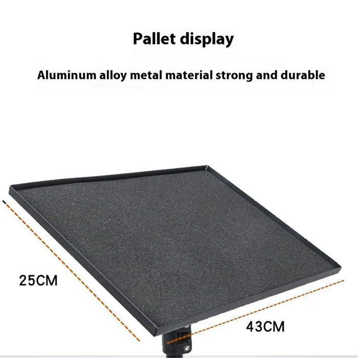 XWJ-ML008 Telescopic Laptop Floor Stand with Wheels Riser Bracket for Projector / Speaker - 6