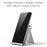 JIUSHARK JSC-3 Cell Phone Stand Holder Aluminum Alloy Tablet Desktop Display Holder Organizer - Grey - 3
