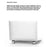 JIUSHARK JSNB-10 11-17.3 inch Laptop Pad Magnetic Heat Dissipation Notebook Computer Stand Foot Pad Ball - Grey - 2