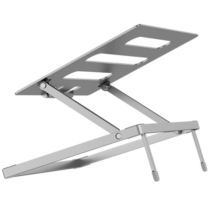 H12 Adjustable Aluminum Alloy Laptop Riser Desktop Stand Holder for Notebook Computer - 1
