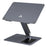 C5Q 15W Wireless Charging Laptop Riser Folding Bracket with 6-in-1 Hub Docking Station - 1