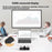 C5Q 15W Wireless Charging Laptop Riser Folding Bracket with 6-in-1 Hub Docking Station - 4