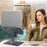 E17SU Pro Laptop Riser Stand Rotatable Desktop Bracket 8-in-1 USB Hub Docking Station - Tarnish - 4