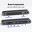 E17SU Pro Laptop Riser Stand Rotatable Desktop Bracket 8-in-1 USB Hub Docking Station - Tarnish - 6
